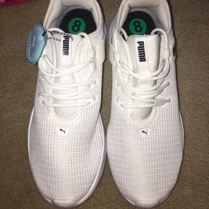 White Softfoam Puma Sneakers